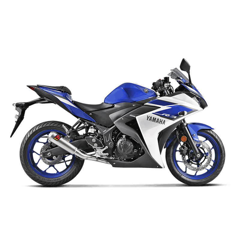 Akrapovic Racing Line (SS) Auspuffanlage für Yamaha MT-03 2016-2019, YZF-R25 2014-, YZF-R3 2015-
