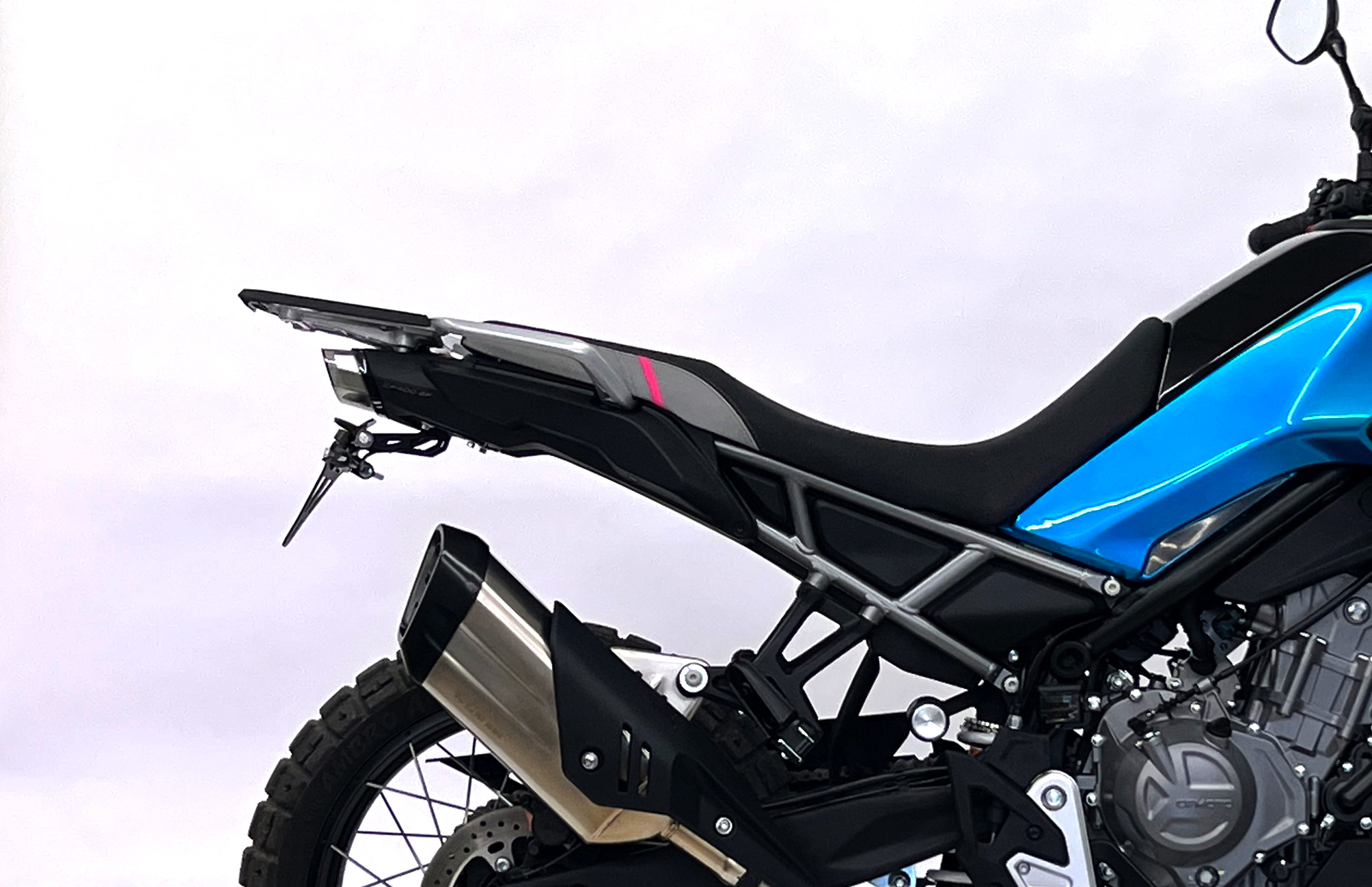 alpha Technik Kennzeichenhalter CF Moto 400 MT, Modelljahr 2024-
