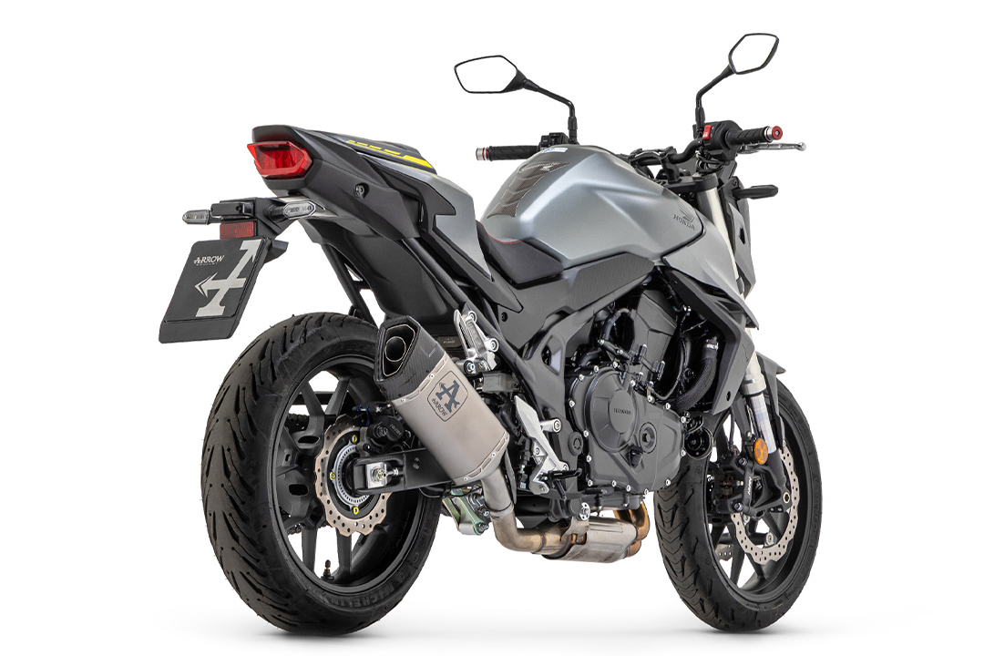 ARROW PISTA Slip-On Titan für Honda CB750 Hornet Modelljahr 2023-