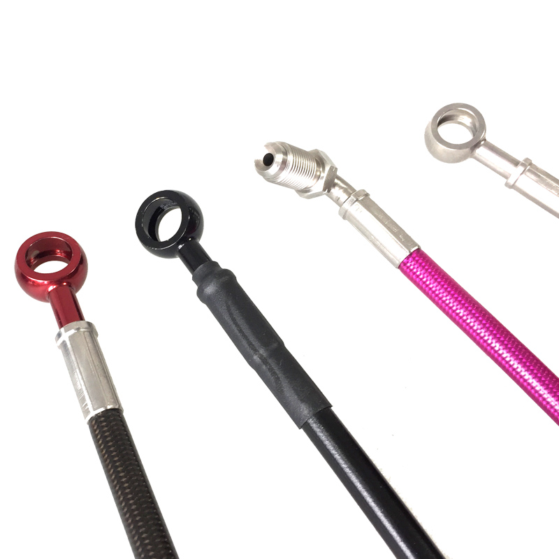 HEL Stahlflexleitung vorne Alternative Verlegeart für Kawasaki Z750R 2011-2012, Edelstahl