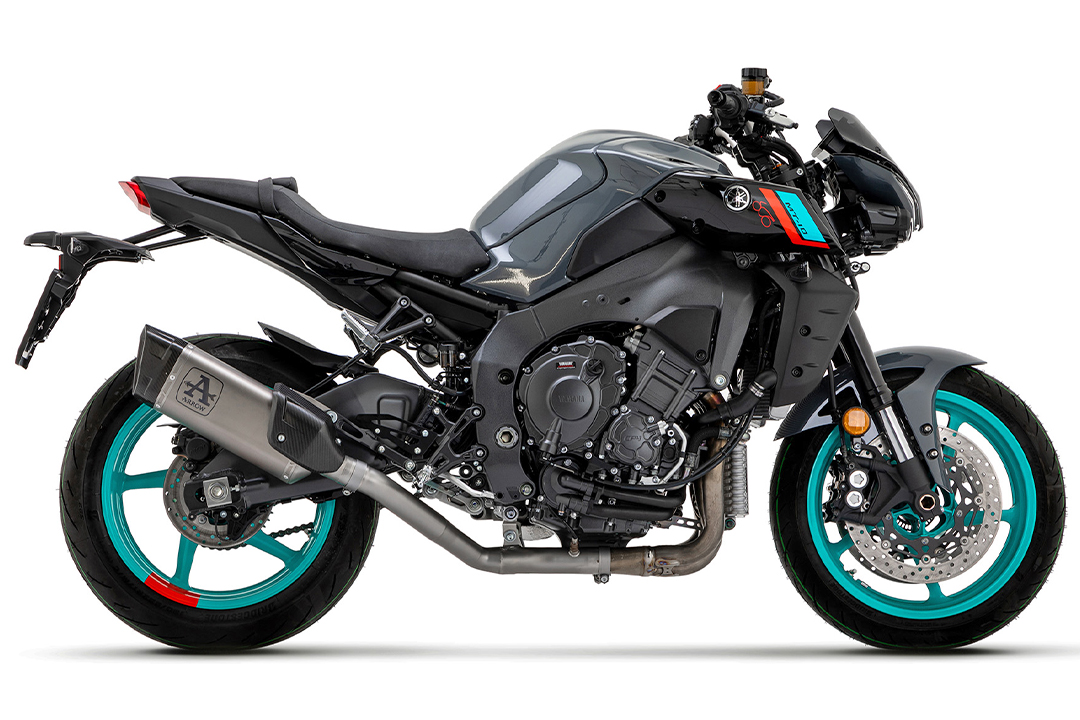 ARROW PISTA Slip-On Titan für Yamaha MT-10 Modelljahr 2022-