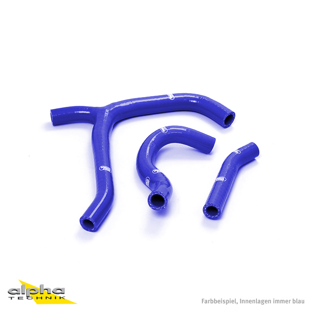 SAMCO SPORT Siliconschlauch Kit blau für Honda CRF250R Modelljahr 2014-2015