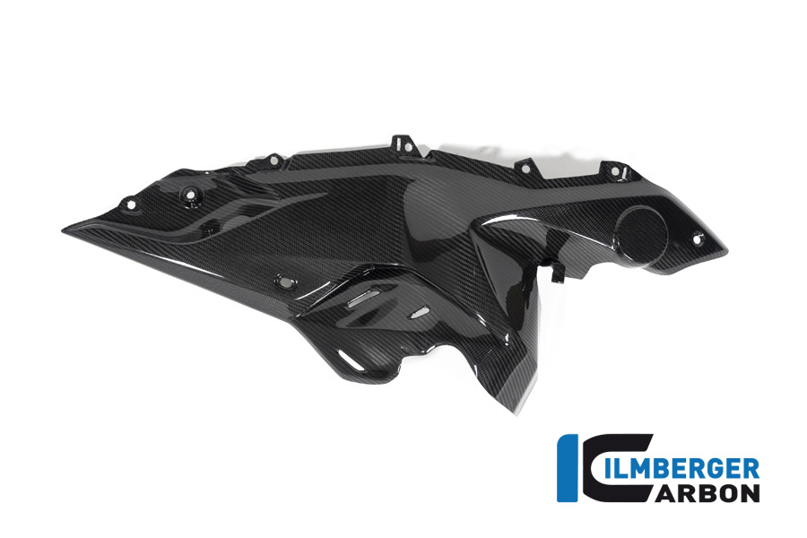 Ilmberger Carbon Seitendeckel unter Tank rechts, glänzend, BMW R1250RS 2019-