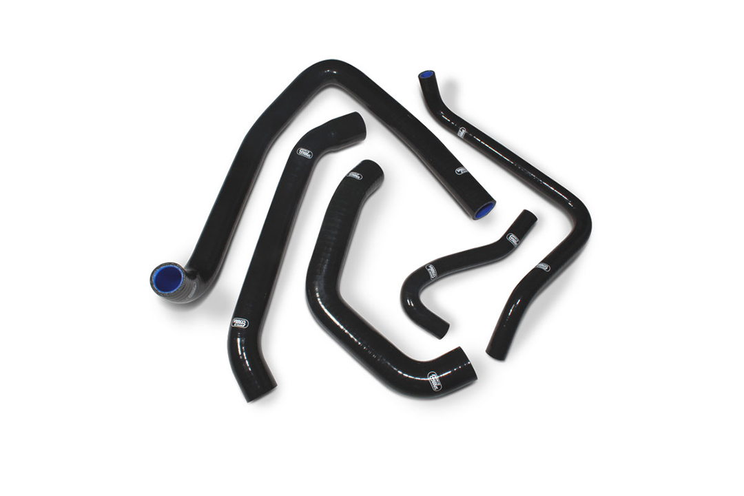 SAMCO SPORT Siliconschlauch Kit schwarz für Kawasaki ZX-14R Modelljahr 2006-2022