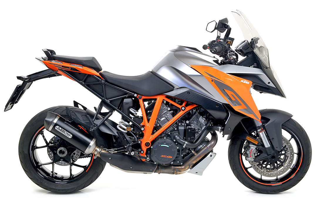 ARROW Auspuff RACE TECH schwarz für KTM 1290 Superduke 2014- / Super Duke GT 2017-2021