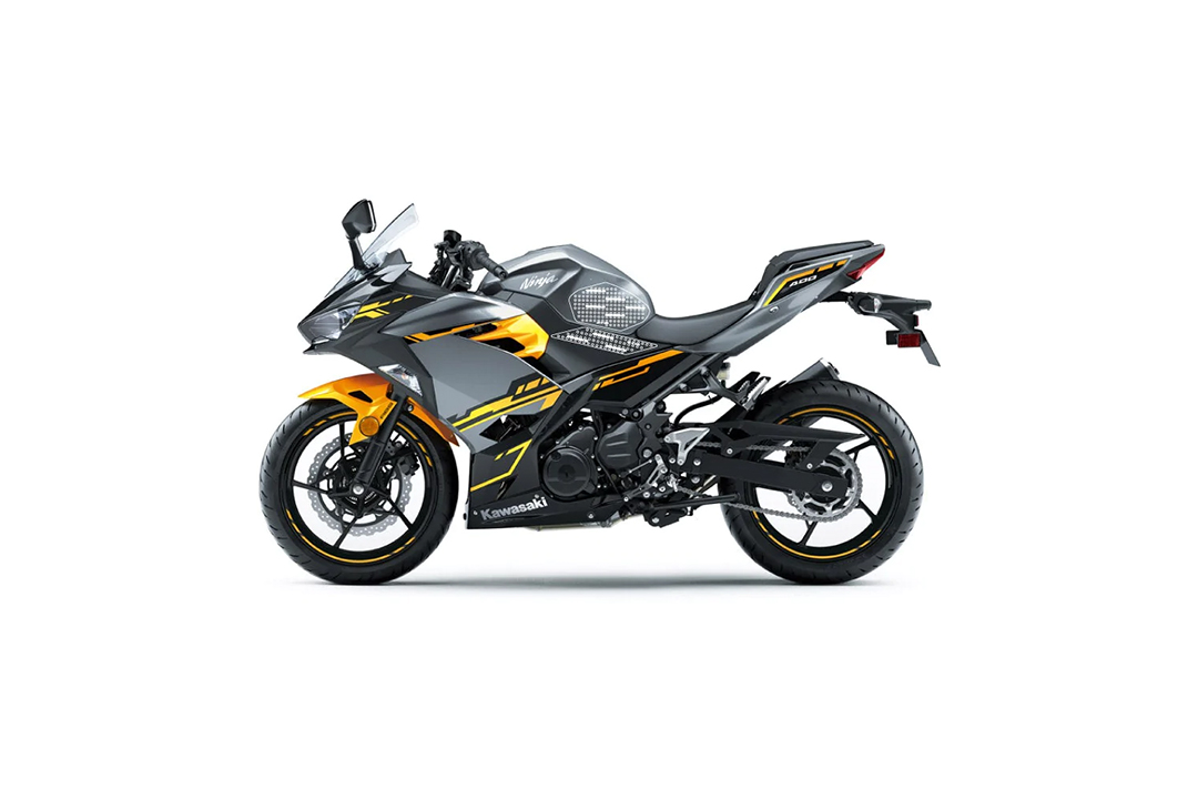 Stompgrip hybrid, Volcano, für Kawasaki Ninja 400, 2018-2024