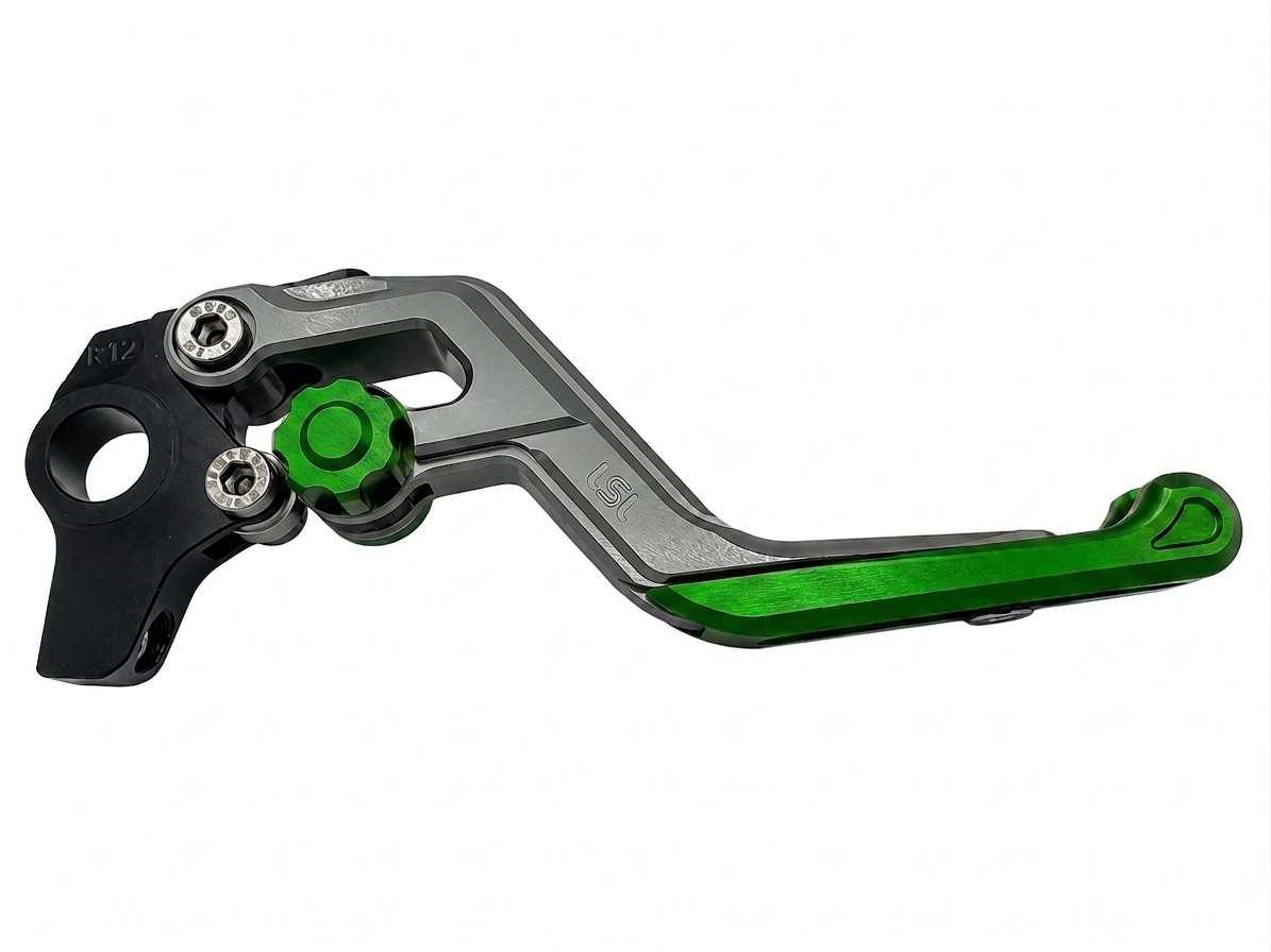LSL ERGONIA Bremshebel R69 Silber/Grün/Grün