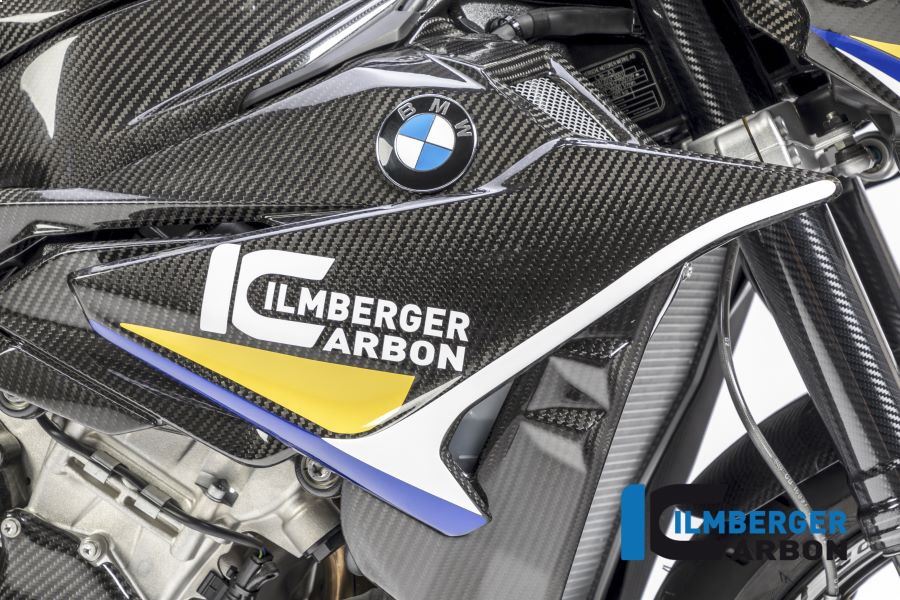 Ilmberger Carbon Wasserkühlerverkleidung / Plakettenträger rechts