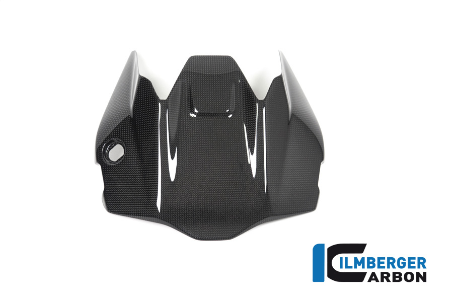 Ilmberger Carbon Untere Rahmenheckabdeckung, glänzend, Ducati Monster 1200, 1200S 2017-