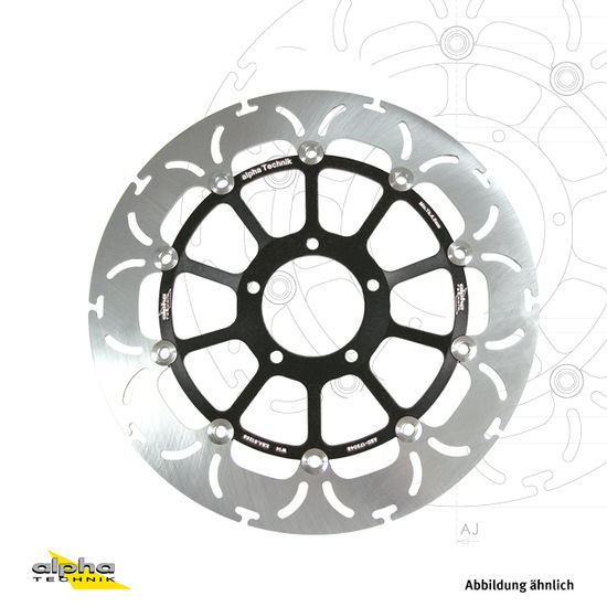 alpha Technik Bremsscheibe Omega-Design ABD33, vorne für KTM 1050, 1190, 1290, 790 Adventure