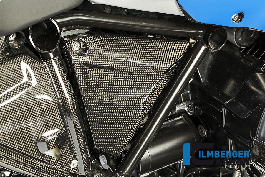 Ilmberger Carbon Rahmendreieckcover rechts , Carbon
