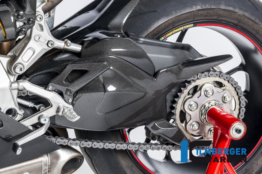Ilmberger Carbon Schwingenabdeckung glanz