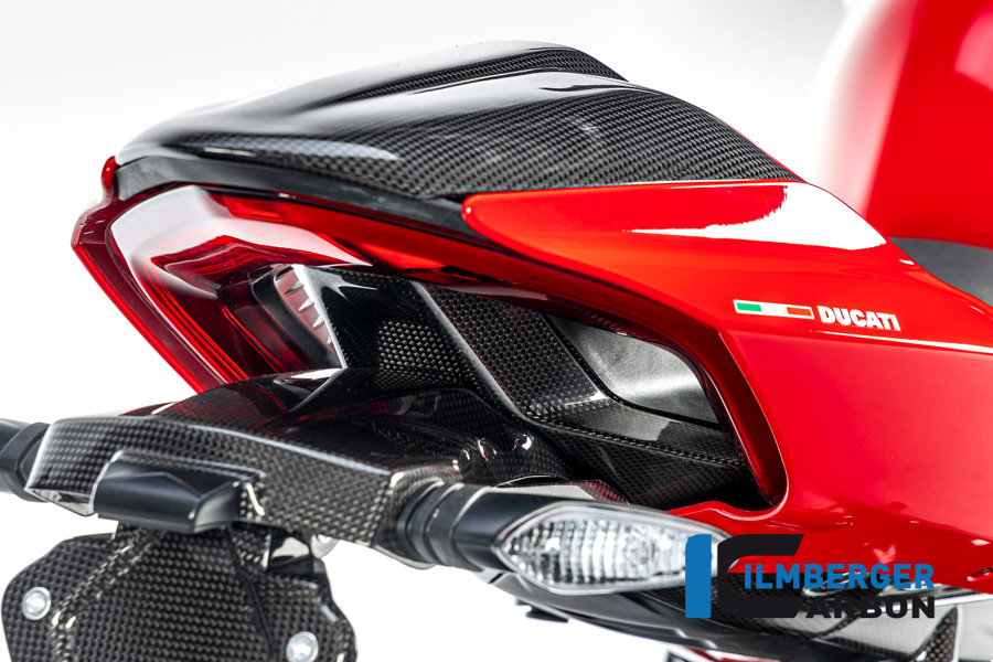 Ilmberger Carbon Sitzbankabdeckung glanz für Ducati Streetfighter V4 2020-