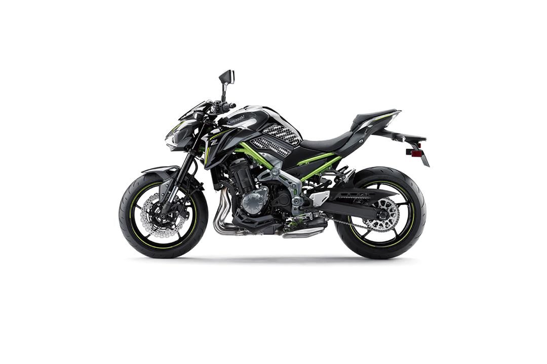 Stompgrip schwarz, Icon, für Kawasaki Z900, 2017-18