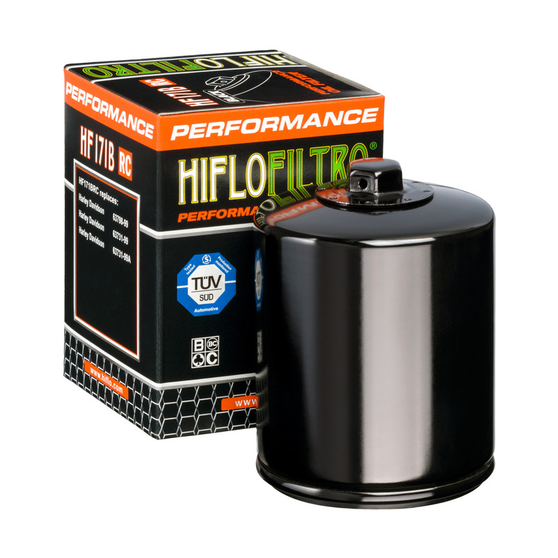 HIFLO Ölfilter HF171BRC für Harley Davidson Modelle mit O-Ring-Satz