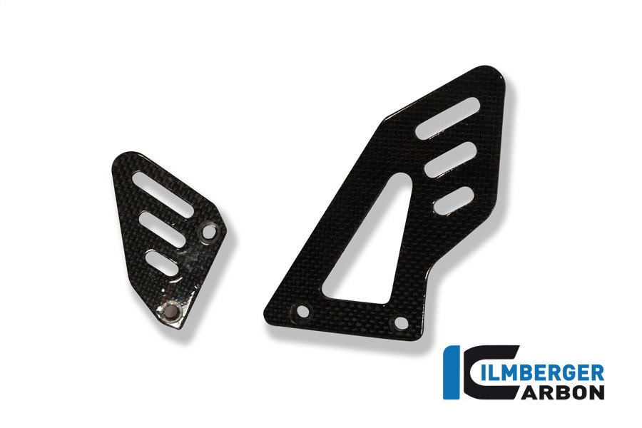 Ilmberger Carbon Fersenschutz links / rechts Fahrer, Carbon