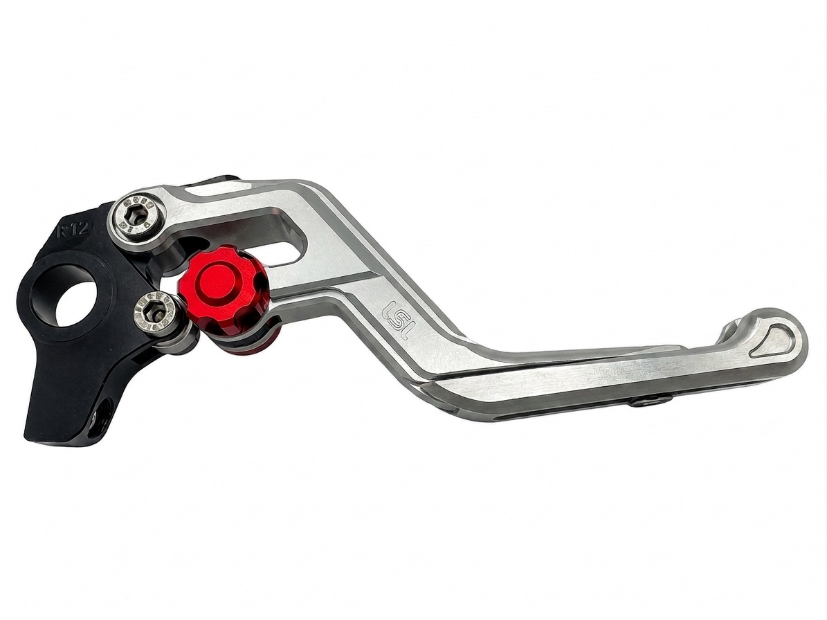 LSL ERGONIA Bremshebel R20 Silber/Rot/Silber
