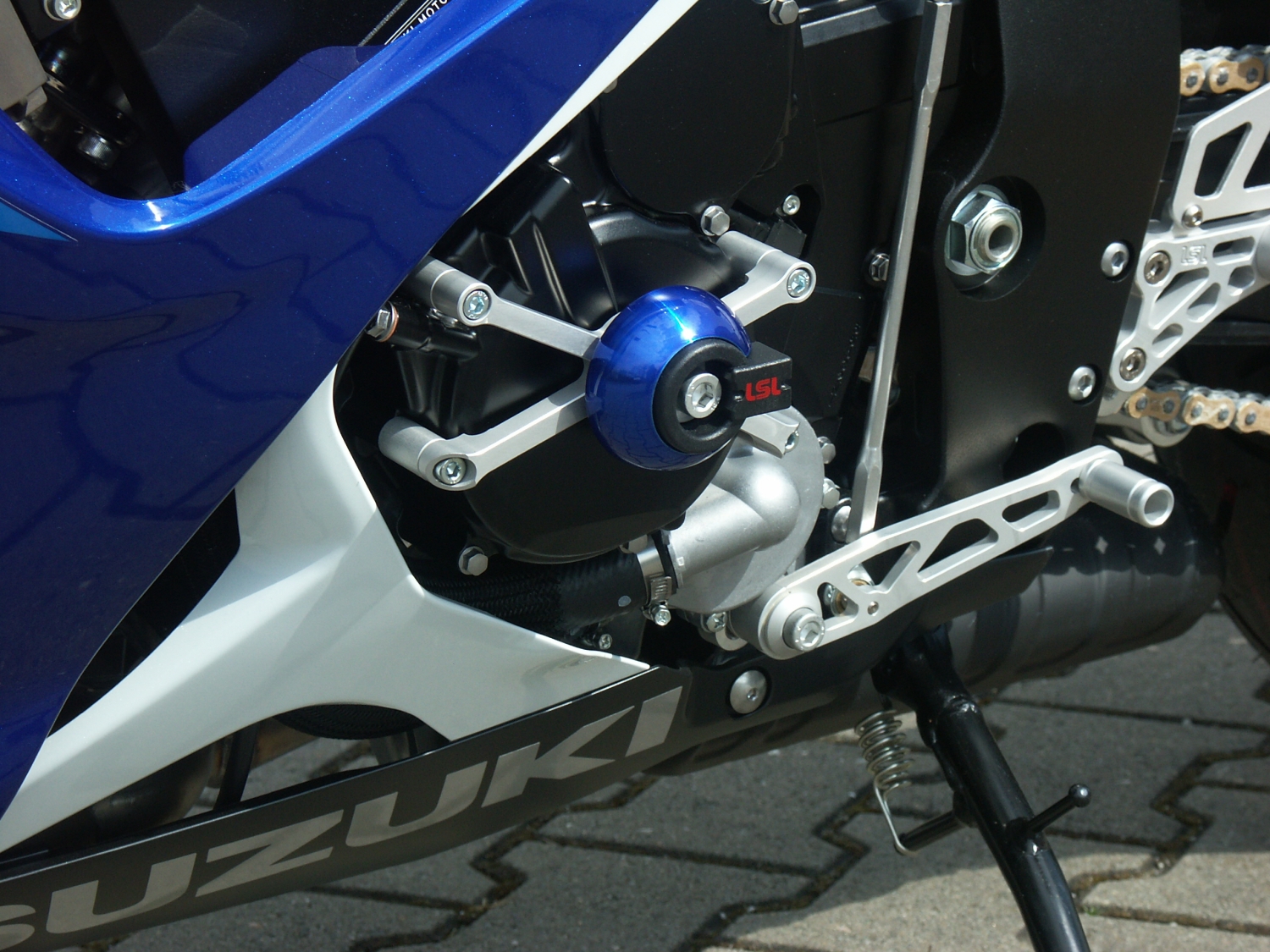 LSL Crash Pad Anbaukit für Suzuki GSX-R600/ GSX-R750,  2006-2010