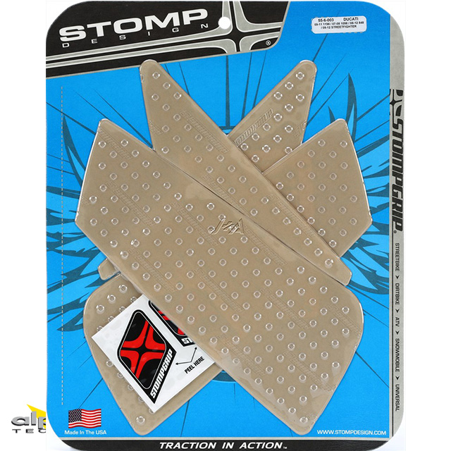 Stompgrip klar, Volcano, für div. Ducati 848 (Evo, S), 1098 (R, S), 1198 (R, S, SP), Streetfighter 848, 1098 (S)