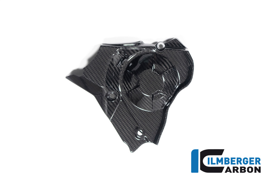 Ilmberger Carbon Ritzelabdeckung glanz für Aprilia RSV4 / Tuono V4 2021-