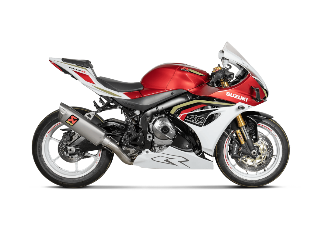 Akrapovic Evolution Line (Titanium) Auspuffanlage für Suzuki GSX-R 1000R Modelljahr 2017-2026