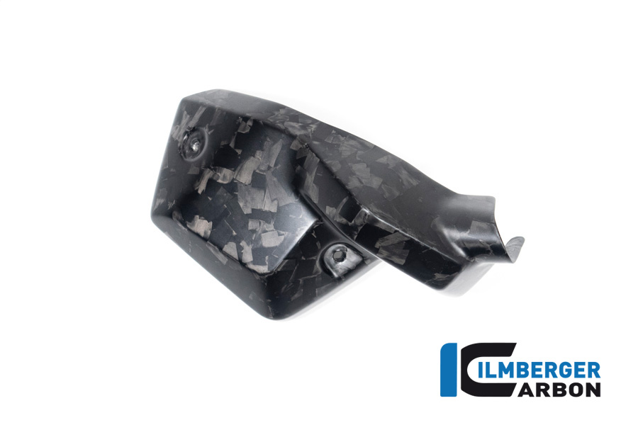 Ilmberger Carbon Einspritzdüsen Abdeckung links, Black Diamond Carbon, matt, BMW R1300GS 2023-