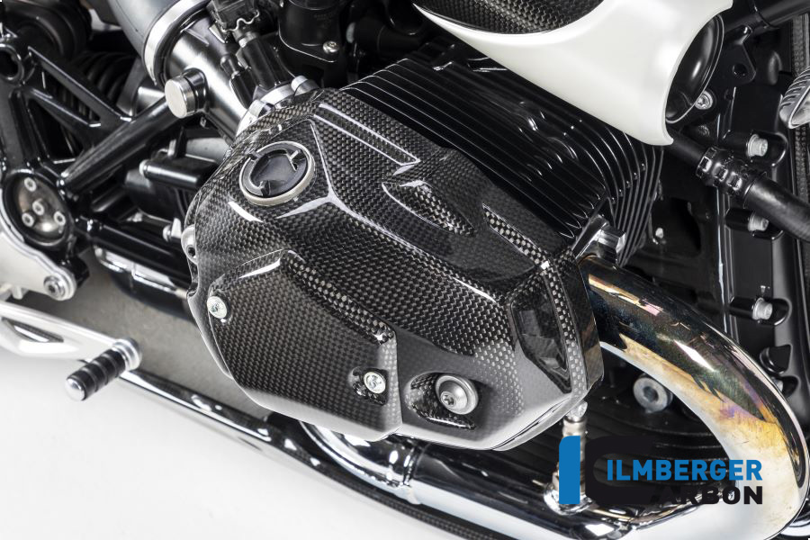 Ilmberger Carbon Ventildeckel rechts, glänzend, BMW R nineT 2014-2017, R nineT Racer, Scrambler, Urban GS 2016-