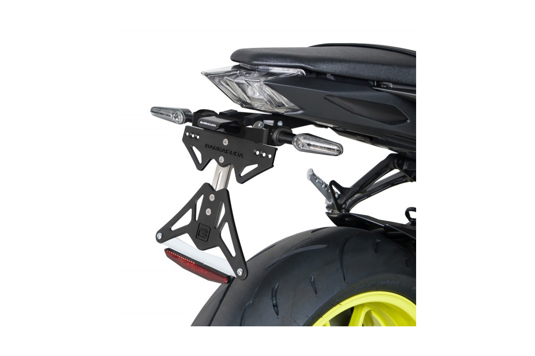 Barracuda Kennzeichenhalter für Yamaha MT-09 Modelljahr 2017-2020