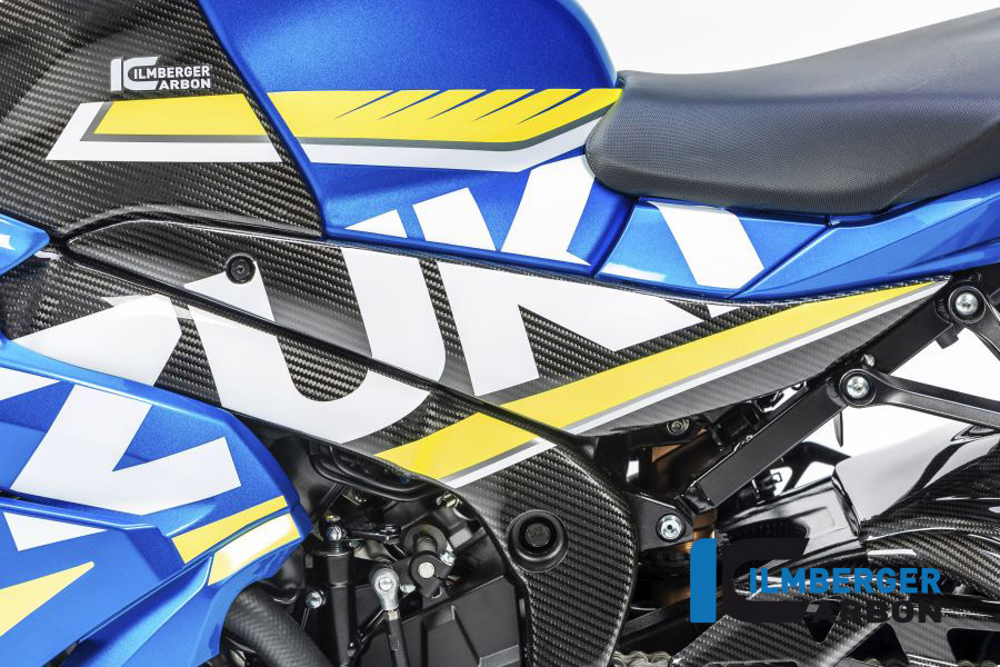 Ilmberger Carbon Untere Tankabdeckung links Carbon Suzuki GSX-R1000