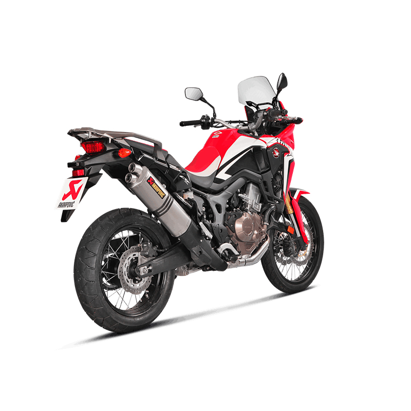Akrapovic Slip-On Line (Titanium) Auspuff für Honda CRF1000L Africa Twin 2016-2019, CRF1000L Africa Twin Adventure Sports 2018-2019