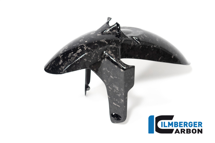 Ilmberger Carbon Kotflügel vorne, Black Diamond Carbon, glänzend, BMW R1300GS 2023-