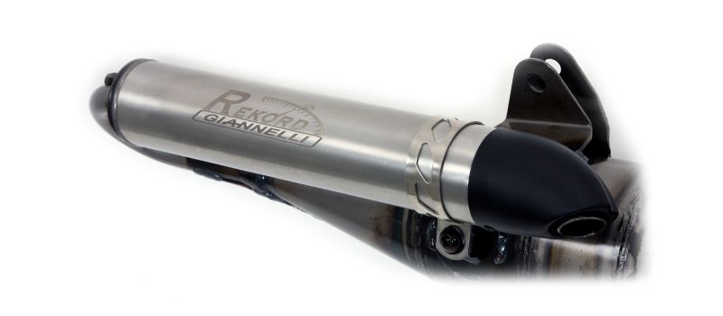 GIANNELLI Auspuff REKORD für Keeway Focus 50, 2006 und CPI Oliver City, 2005