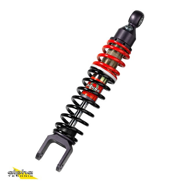 BITUBO Stoßdämpfer Scooter für Italjet Velocifero 50 900 1998 - 2002 / Suzuki Address 100 CE12A 1993 - 1995