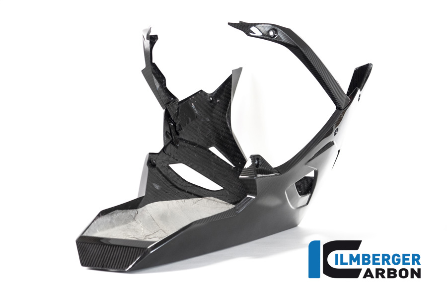 Ilmberger Carbon Verkleidungsunterteil für Racing Auspuff, Carbon