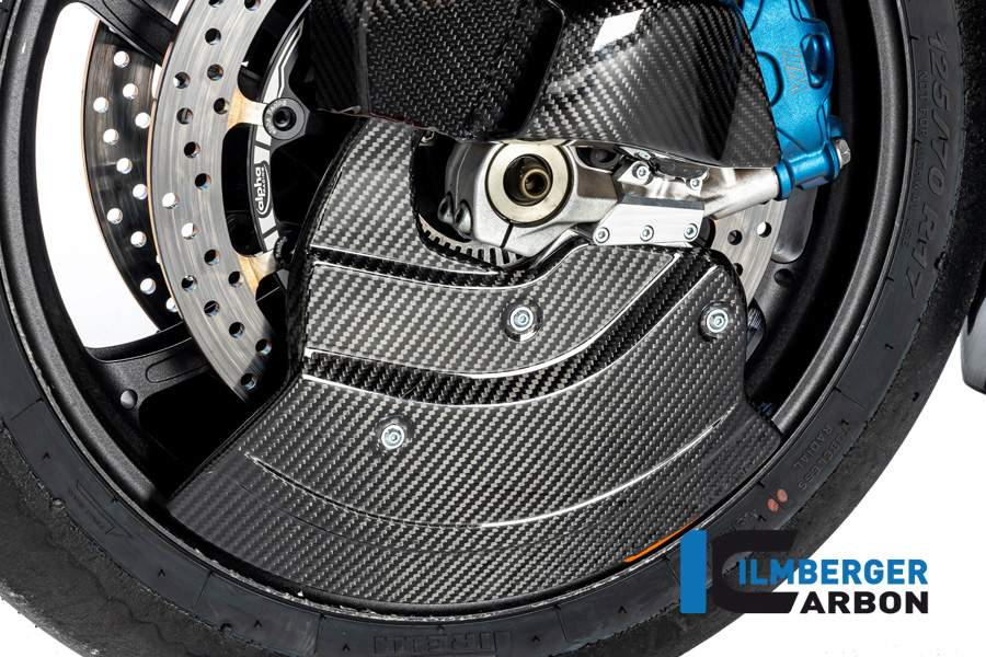 Ilmberger Carbon Radabdeckung links, glänzend, BMW M1000RR 2023-
