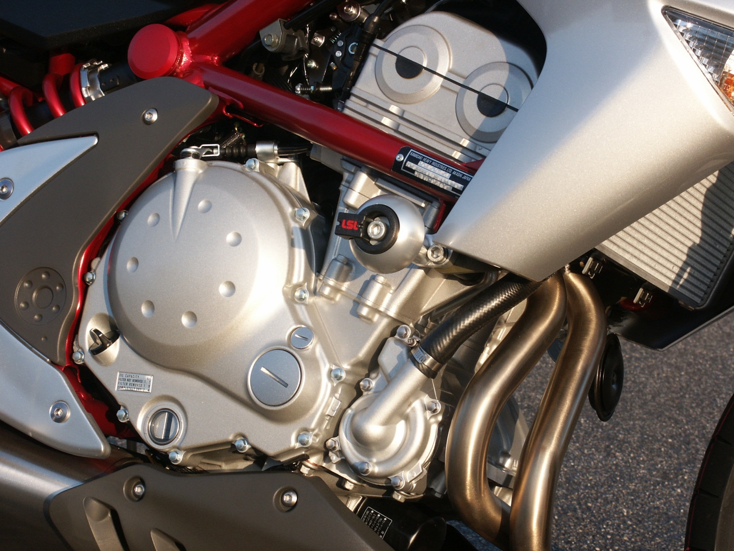 LSL Crash Pad Befestigungskit für Kawasaki ER-6n  2006-2008, Versys,  2007-