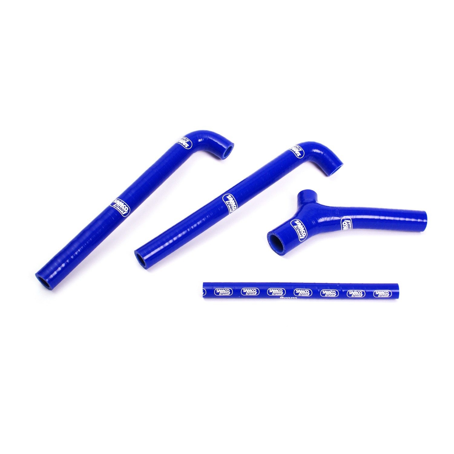 SAMCO SPORT Siliconschlauch Kit blau für TM Racing 250F 450F Modelljahr 2009