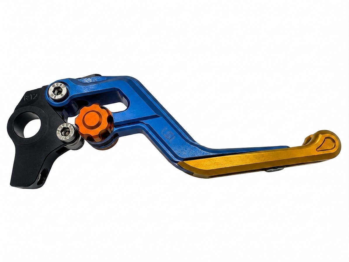 LSL ERGONIA Bremshebel R14 Blue/Orange/Gold