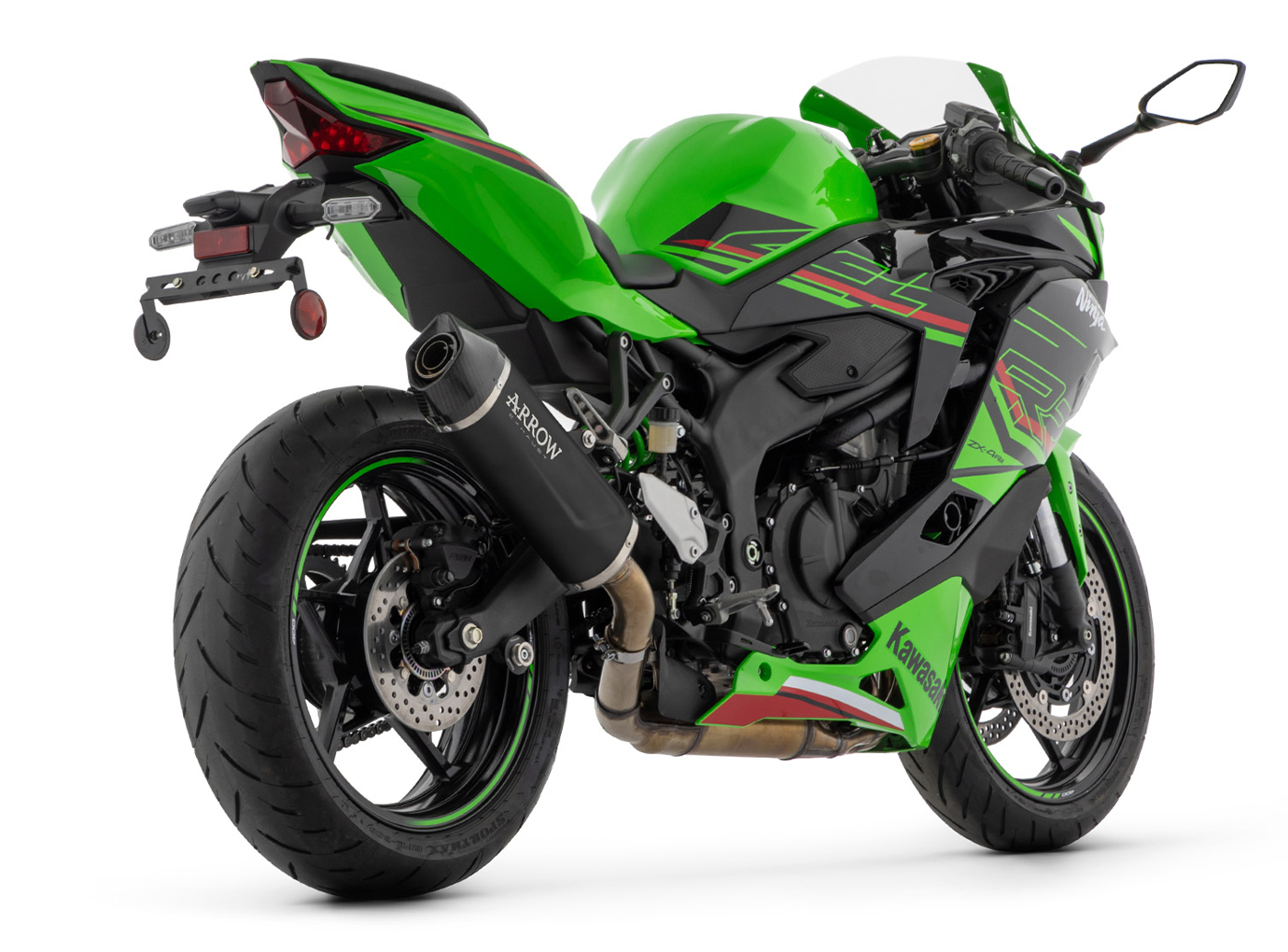 ARROW INDY RACE EVO DARK für Kawasaki Ninja ZX-4R / RR Modelljahr 2024-
