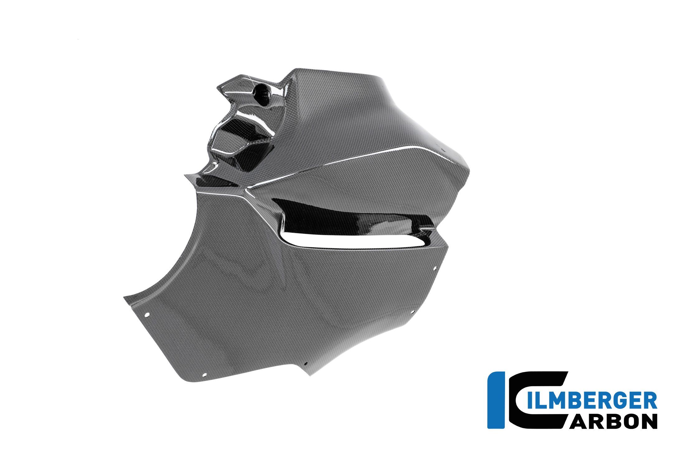 Ilmberger Carbon Verkleidungsseitenteil Racing rechts, glänzend, Ducati Panigale V4 R, 2025-