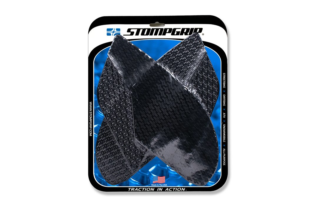 Stompgrip schwarz, Icon, für Suzuki SV650, 2016-2025, SV650 S, 2016-2020, SV650 X, 2019-2020