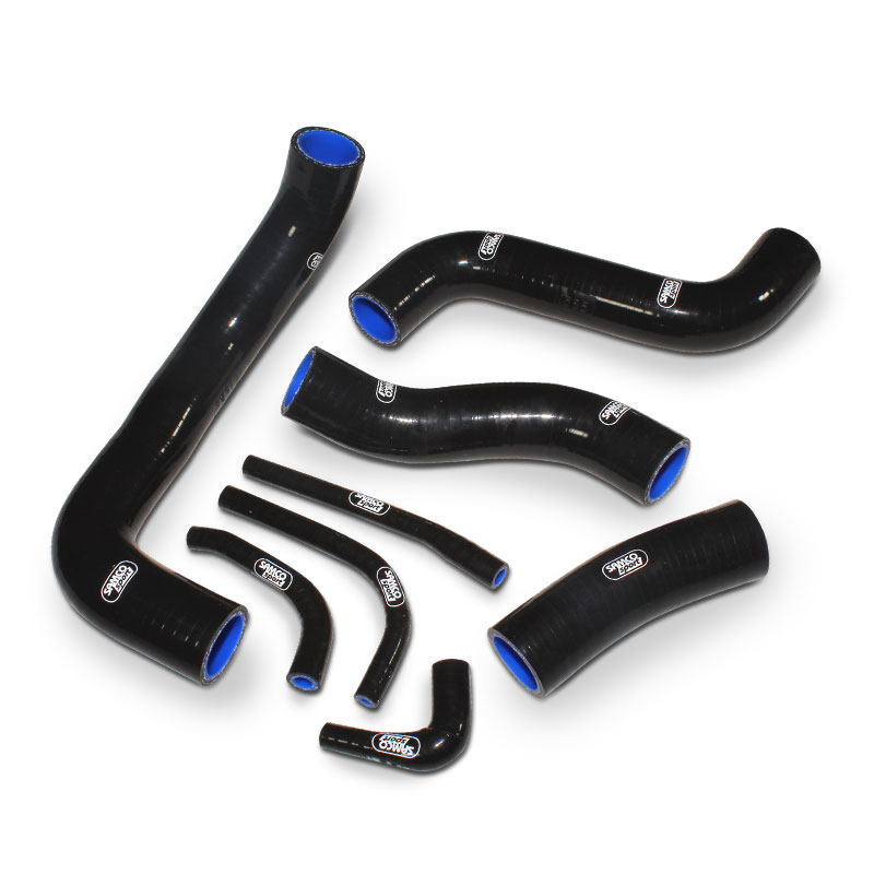 SAMCO SPORT Siliconschlauch Kit classic schwarz für Kawasaki ZRX1100 ZRX1200 ab Modelljahr 1997- nur für Fahrzeuge mit Vergaserenteisung