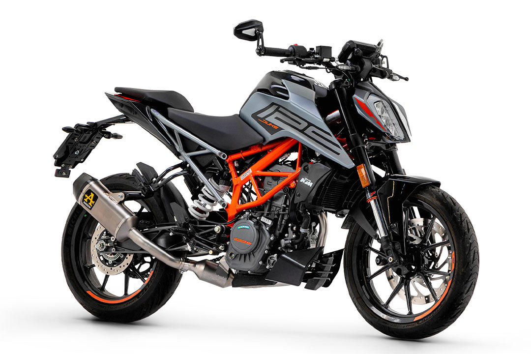 ARROW Auspuff INDY RACE Titan für KTM 125 Duke und KTM 390 Duke ab Modelljahr 2021-