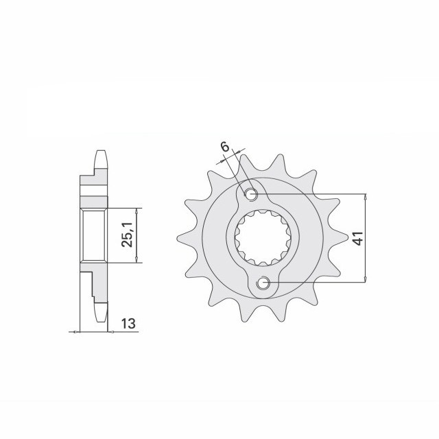DID Kettensatz mit 520VX3 Kette, Farbe standard, für Kawasaki ZX6RR, Typ ZX600K, Modelljahr 2003-2004 und ZX6R, Typ ZX636B, Modelljahr 2003-2004