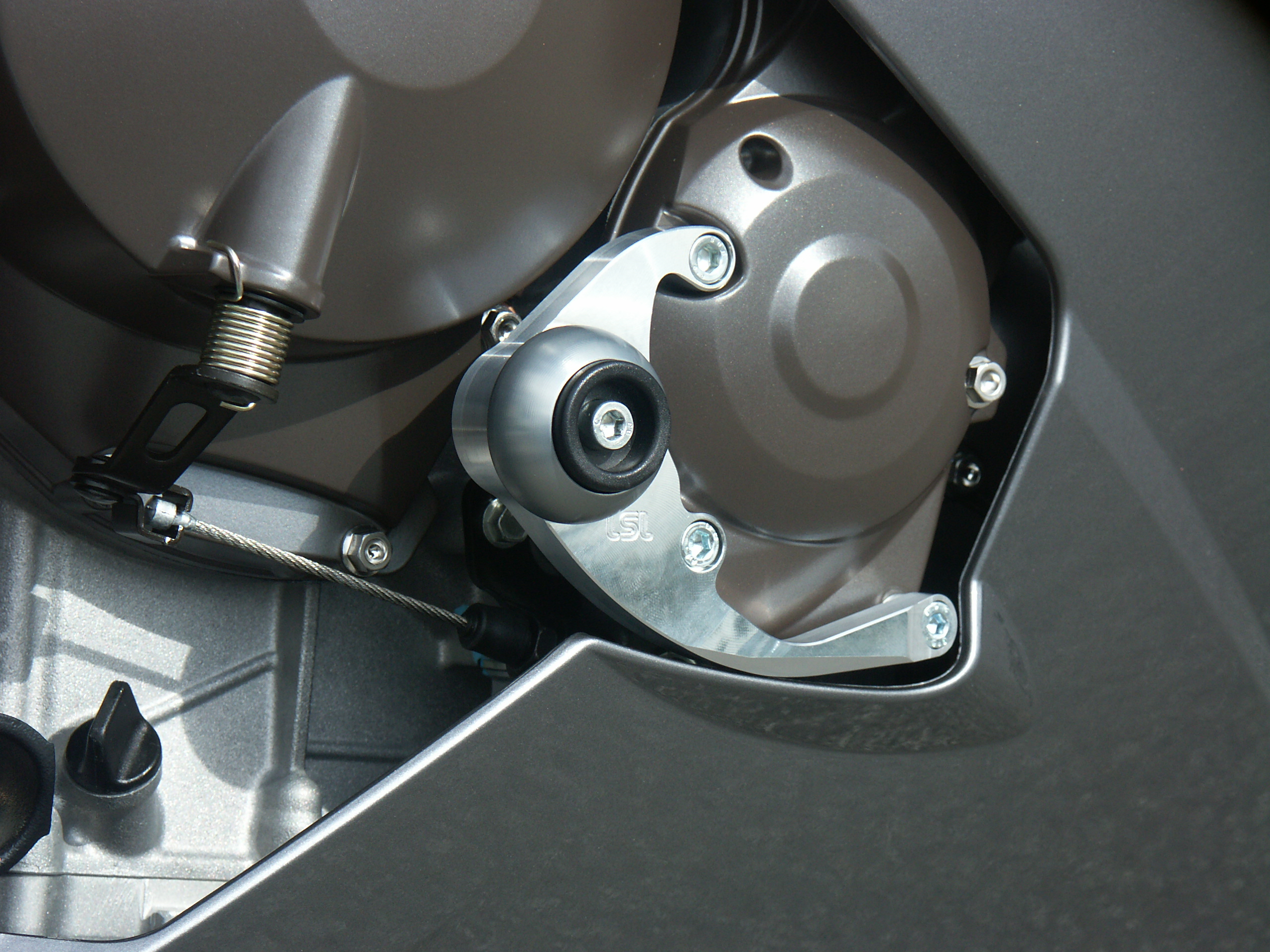 LSL Crash-Ball Kupplung für Triumph 675,  2006-, titan