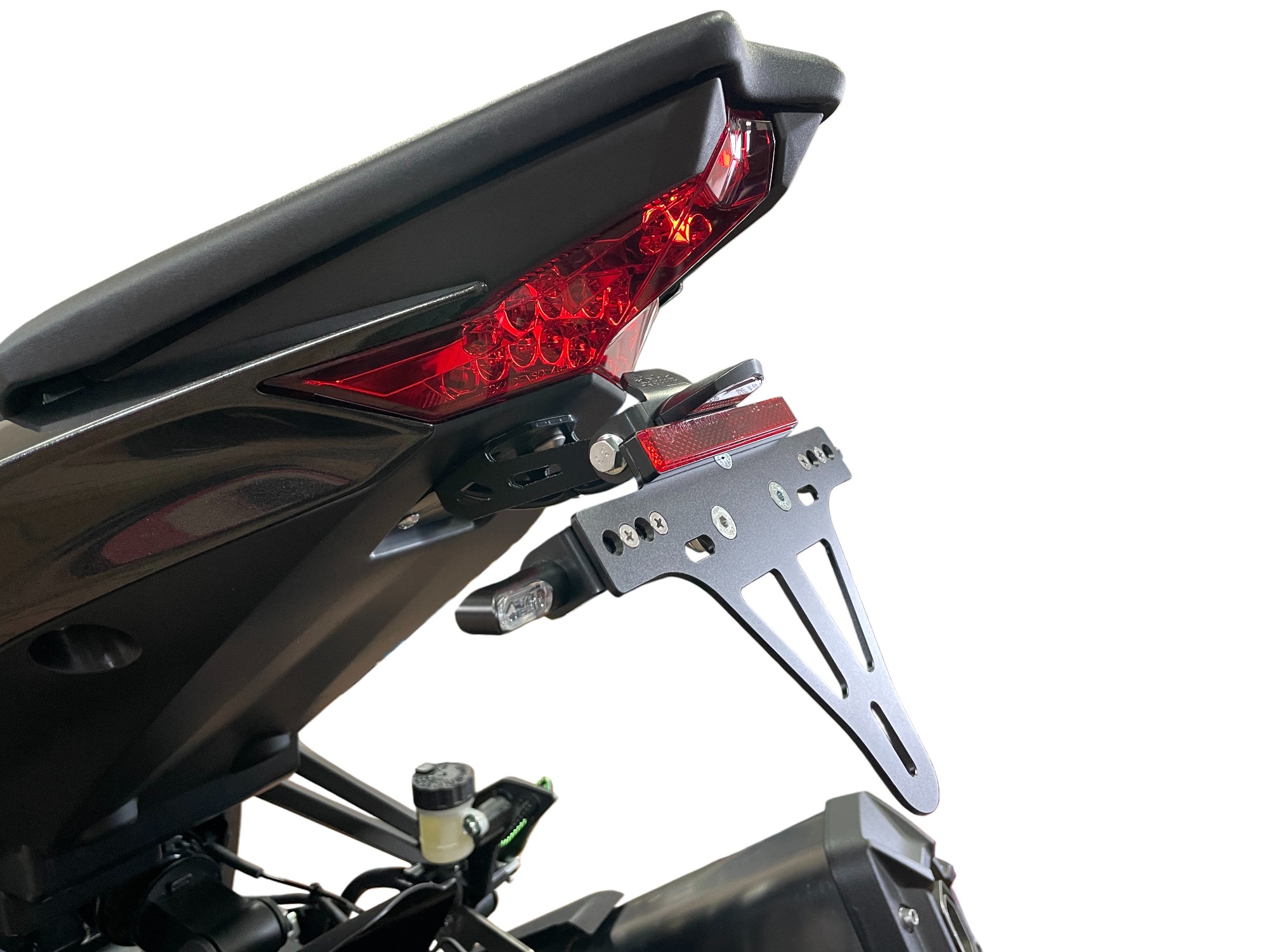 alpha Technik Kennzeichenhalter Kawasaki Z1100 / Z1100 SE, Modelljahr 2025-