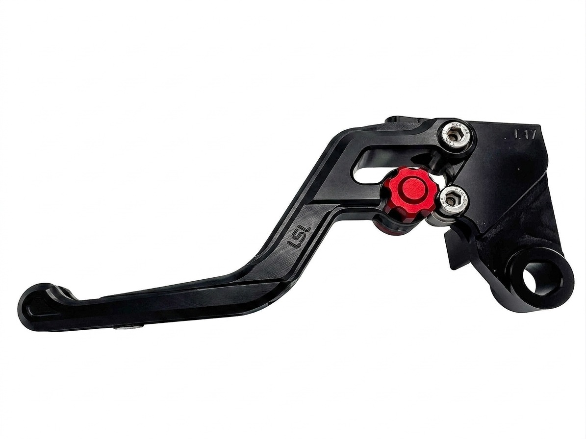 LSL ERGONIA Kupplungshebel L09R Schwarz/Rot/Schwarz