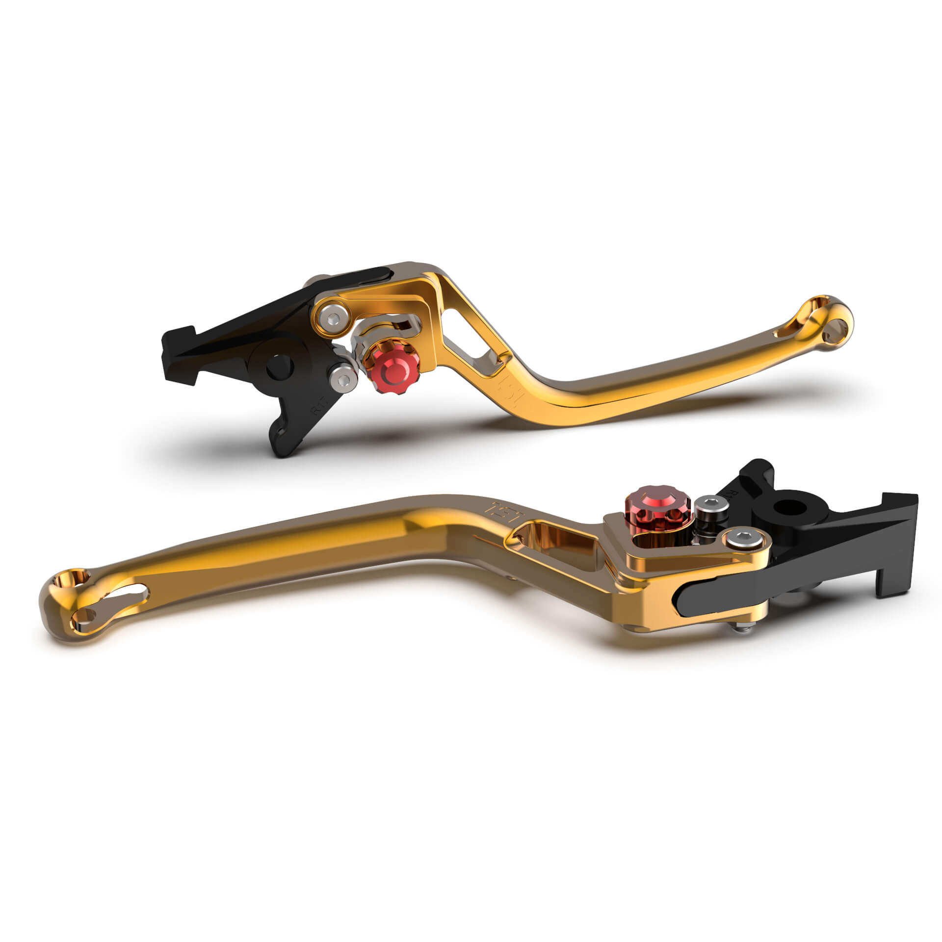 LSL Kupplungshebel BOW L76, gold/rot