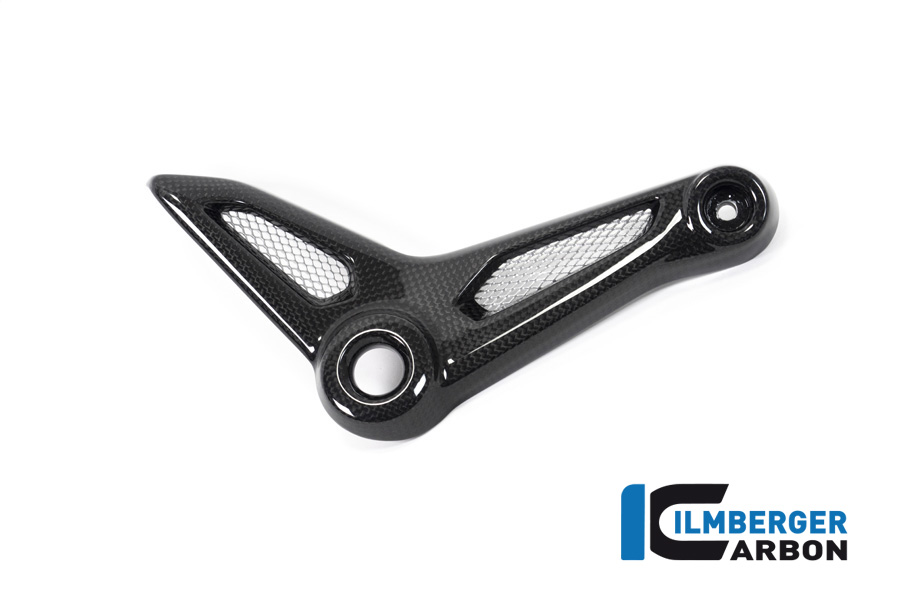 Ilmberger Carbon Abdeckung am Rahmenheck links, glänzend, BMW R nineT 2014-2017, R nineT Racer, Scrambler, Urban GS 2016-