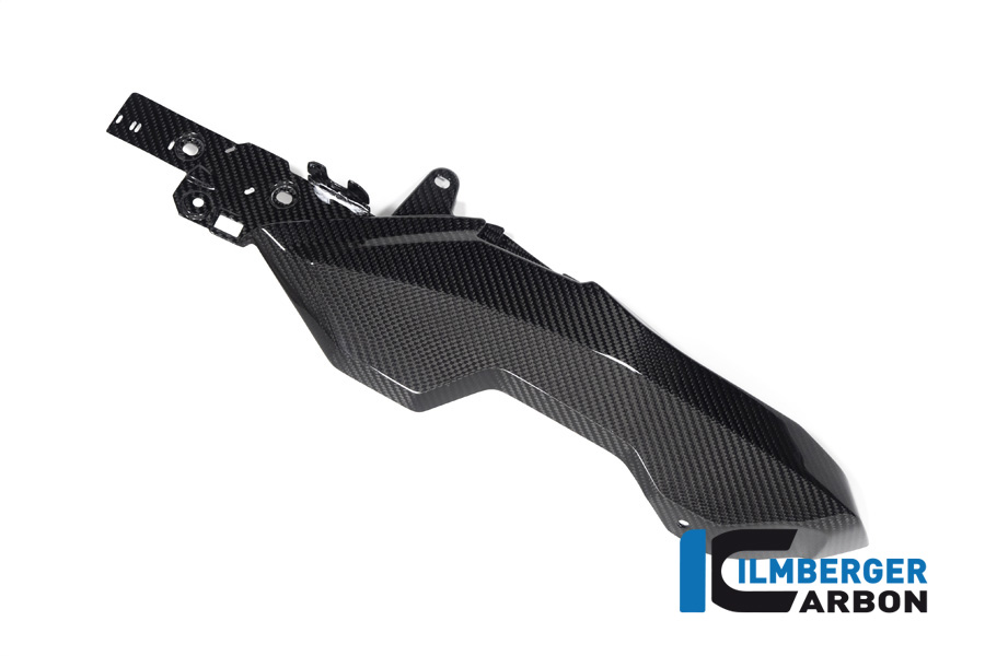 Ilmberger Carbon Rahmenheckverkleidung links (geschlossene Version), glänzend, BMW S1000XR 2020-2023